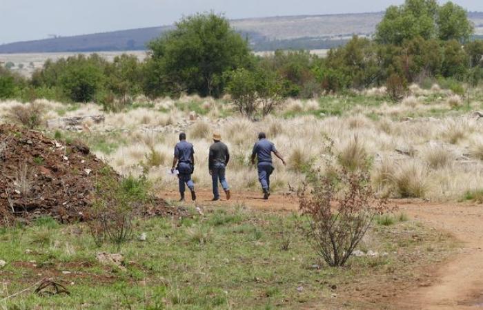 in South Africa, a standoff pits police against illegal miners around a mine believed to contain gold