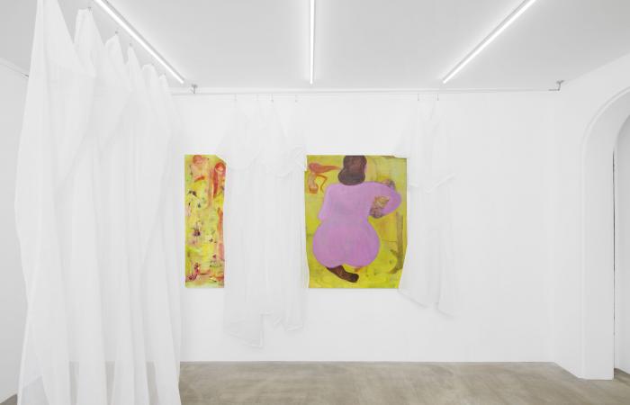 Jessy Razafimandimby at the Sans titre gallery