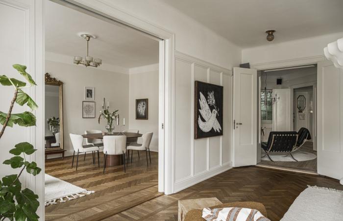 A classic chic apartment of 164m2 like in Paris