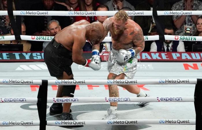 Boxing legend Mike Tyson beaten by YouTuber Jake Paul in Arlington