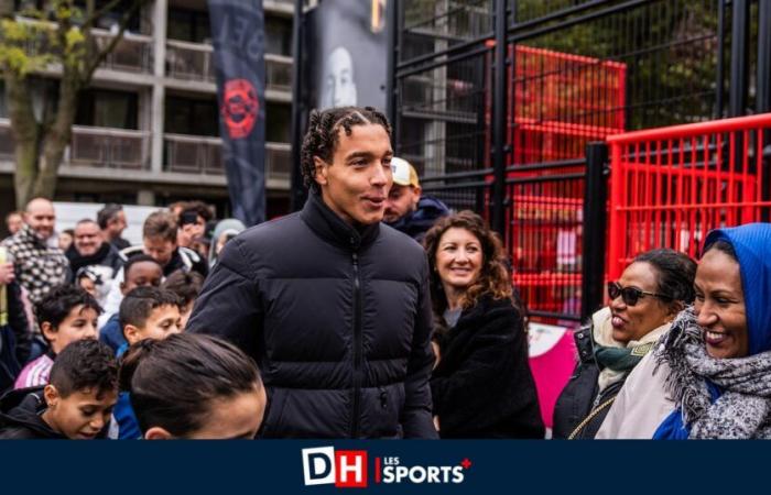 Axel Witsel on the occasion of the inauguration of the Belgian Red Court in Liège: “Yes, I am still available for the Red Devils”