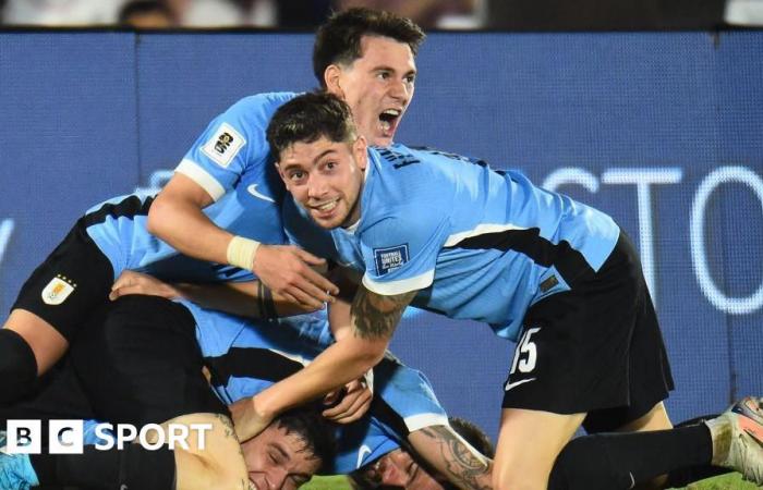 Man Utd: Manuel Ugarte scores dramatic late winner in Uruguay’s 3-2 win against Colombia