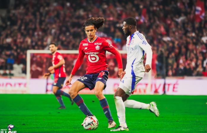 “Everything went quite quickly” and “it’s sometimes a little hard” recognizes Ayyoub Bouaddi (LOSC)