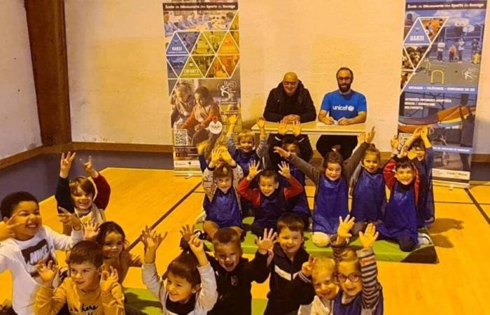 Bressuire. The Bocage Sports Discovery School becomes a Friend of Unicef ​​Club