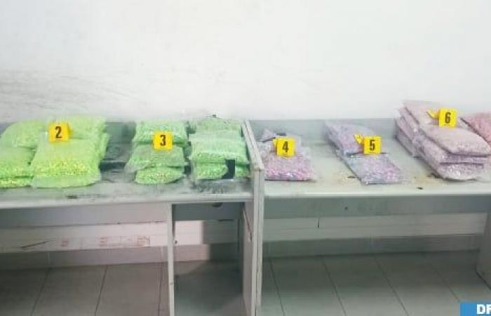 Tanger Med: seizure of more than 155,000 psychotropic tablets hidden in an international transport truck (DGSN)