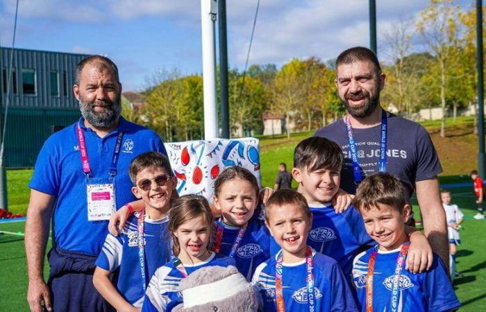 Amateur rugby. The under-10s of RC Mirepoix, kings of Marcoussis