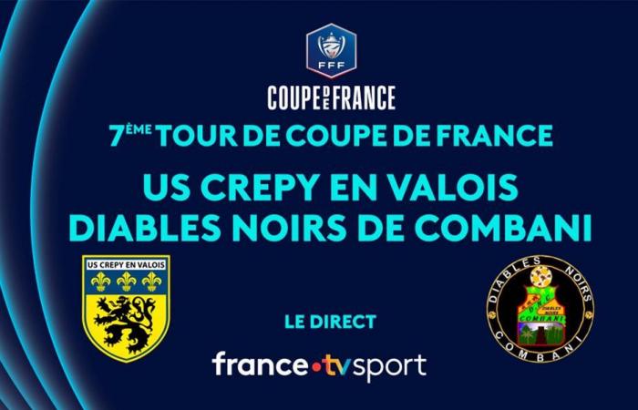 relive the victory of the Diables Noirs de Combani against Crépy-en-Valois