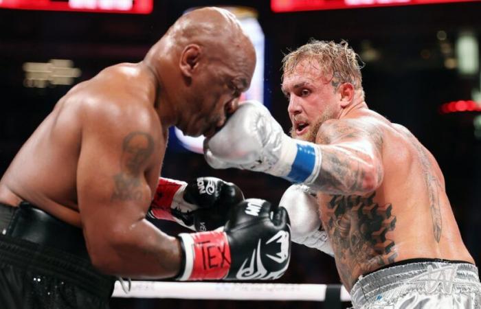 Jake Paul defeats Mike Tyson via unanimous decision in boxing match