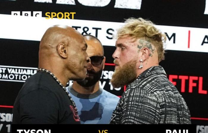 Tyson v Paul – ringwalk time, weight, fight rules, undercard & how to follow