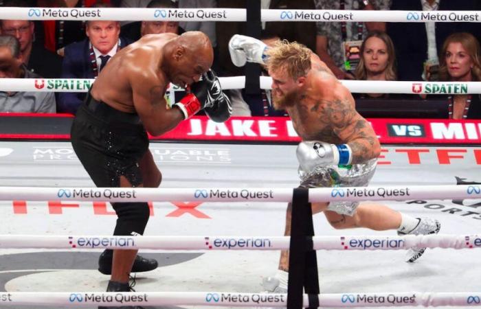 Boxing: Mike Tyson did not last the distance in front of Jake Paul