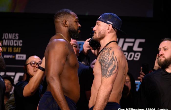 UFC 309 live updates: Results, round-by-round coverage…