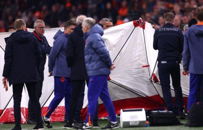 Dominik Szoboszlai in tears as Hungary vs Netherlands stopped due to medical emergency