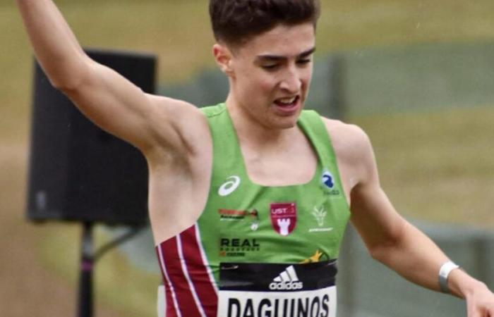 Frenchman Étienne Daguinos breaks the European 10km record