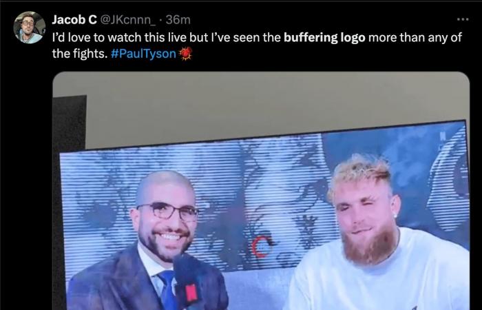 Mike Tyson vs Jake Paul viewers rage over Netflix buffering issues