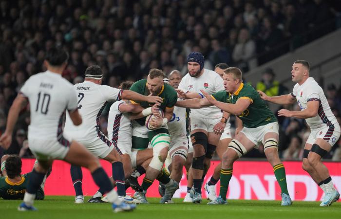 England vs South Africa LIVE rugby: Latest score and updates as Springboks lead thriller