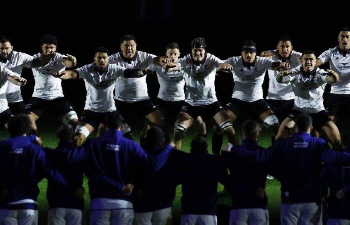 VIDEO. Images of the All Blacks’ Haka against the Blues for the autumn tour test match