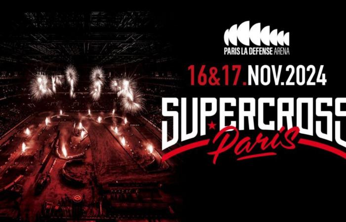 The Supercross at Paris La Défense Arena to watch live this weekend on AutoMoto la Chaîne.