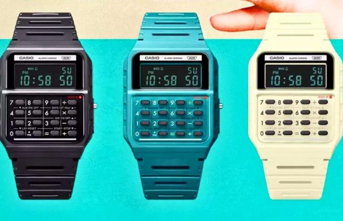 Casio revolutionizes watchmaking and modernizes this historic watch with an innovative material that enhances this legend from the 80s for technology lovers