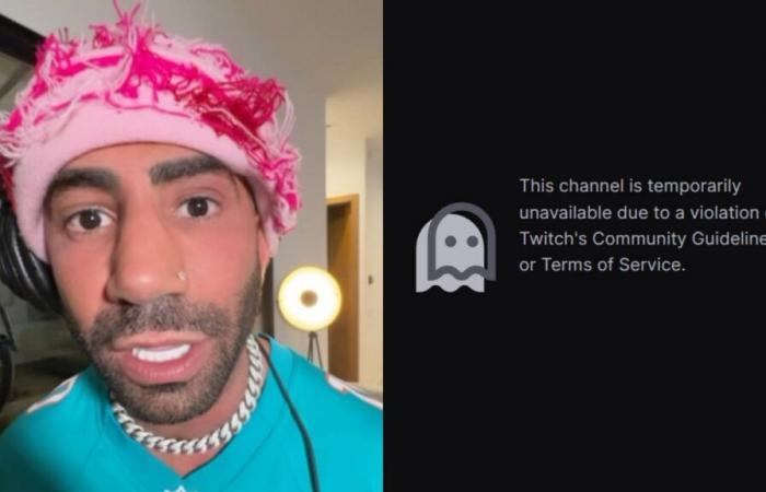 Controversial streamer Fousey gets banned from Twitch for the sixth time