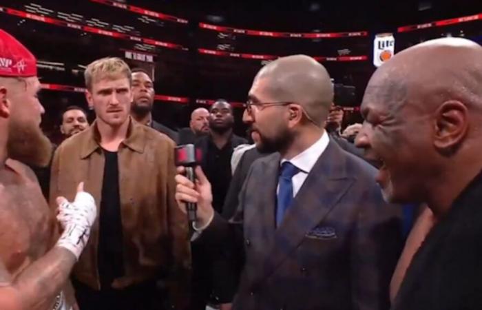 Post-match threat to Mike Tyson: “I’ll kill you, Mike!”