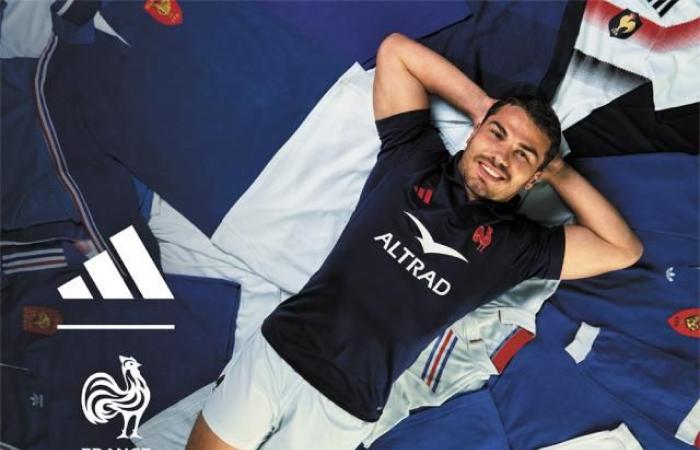 The France 2024 XV jersey: innovation, elegance and the three iconic adidas stripes!