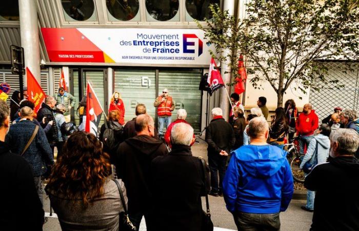 Mobilization against the reform of unemployment insurance in Perpignan: “MEDEF has as usual pulled the curtain over itself”