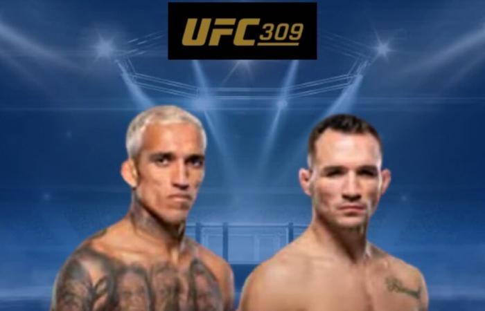 Charles Oliveira – Michael Chandler: at what time and on which channel to watch the UFC 309 fight live?