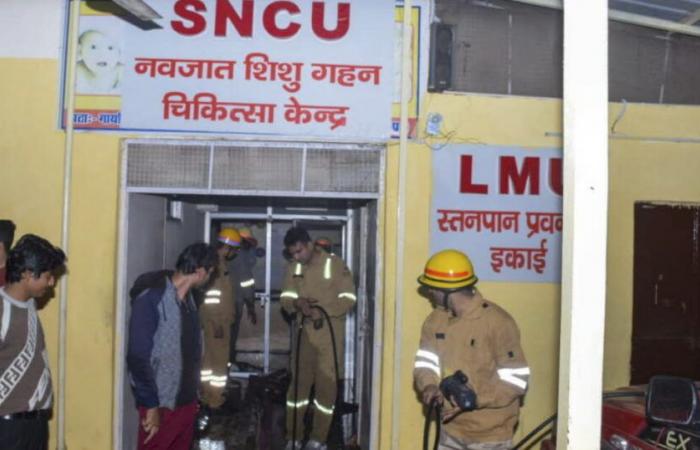 India. Ten newborns killed in hospital fire in the north of the country