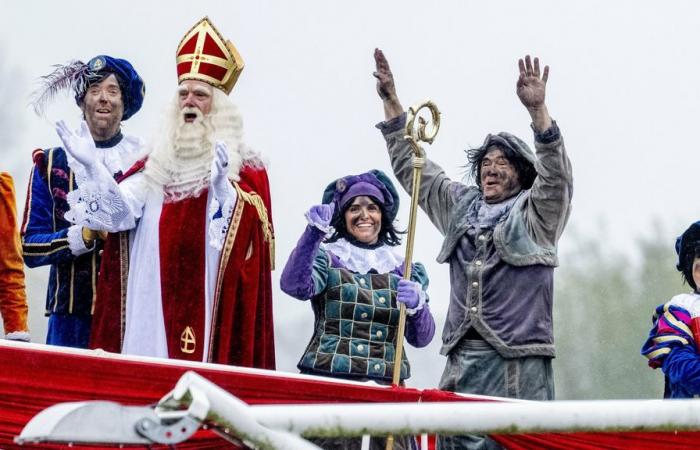 Arrival of Saint Nicholas in Vianen will probably be dry, but rain may fall elsewhere