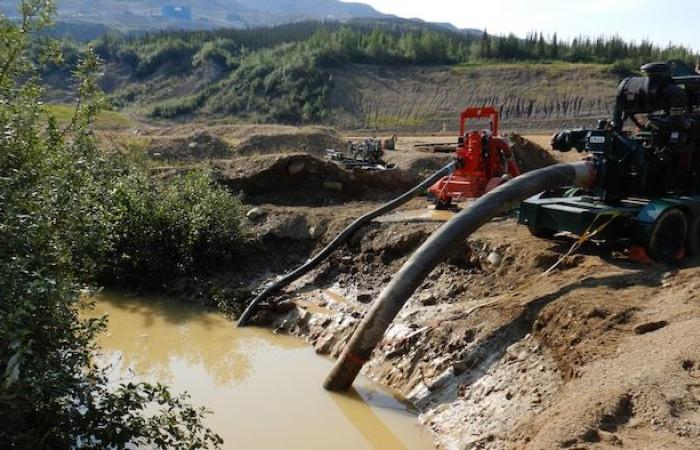 Mercury detected downstream of Eagle gold mine, Yukon | The collapse of the Eagle Mine in the Yukon