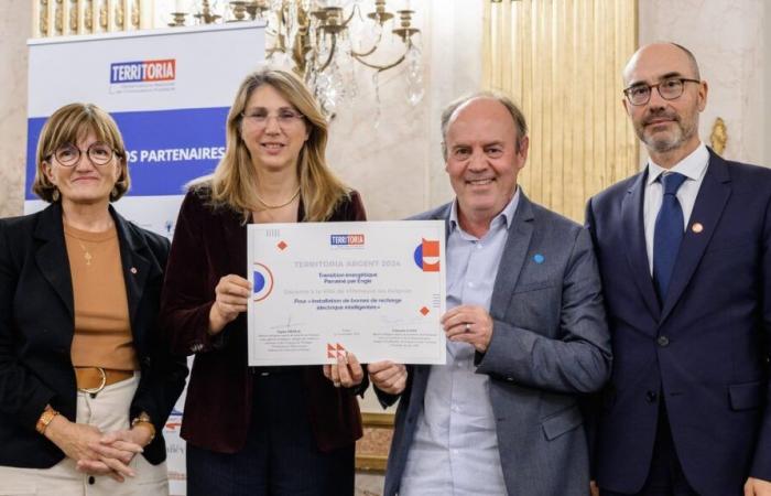 VILLENEUVE-LÈS-AVIGNON The municipality receives an award for energy transition