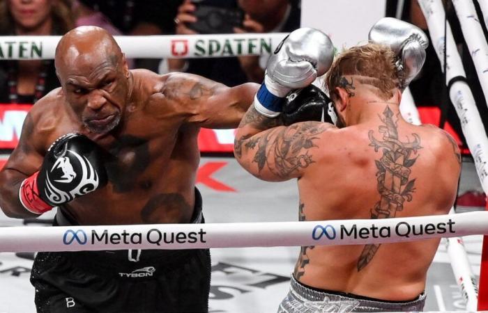 Mike Tyson, crushed in the ring by YouTuber Jake Paul