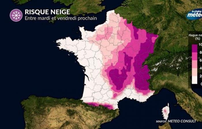 MAP. Return of snow in Aveyron: Rodez, Espalion, Laguiole… These areas where we can expect falls in the coming days