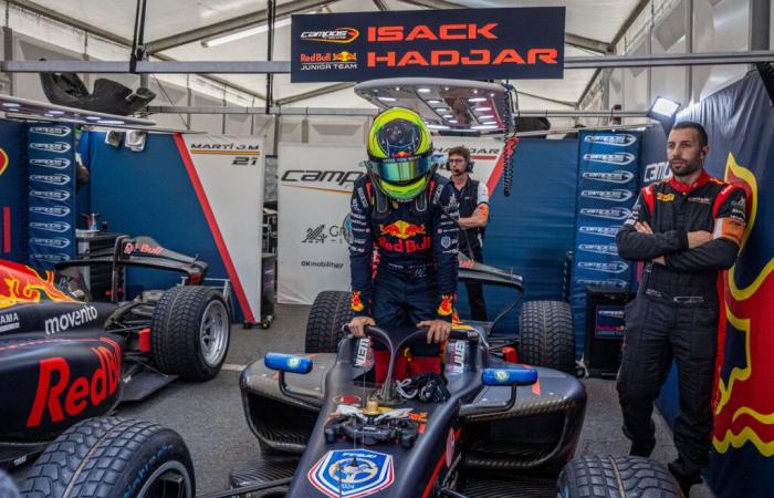 Good pick for the Frenchman Hadjar, he is the lucky one from Red Bull F1, next promoted on the list