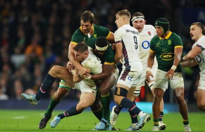 England beaten by South Africa at Twickenham