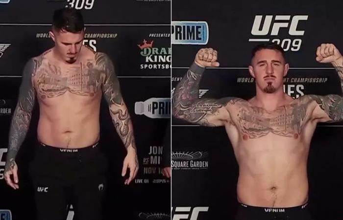 UFC fans only just realising why Tom Aspinall weighed in for UFC 309 despite not featuring on the card – UFC News