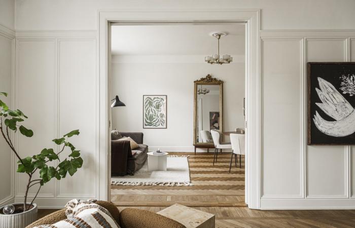 A classic chic apartment of 164m2 like in Paris