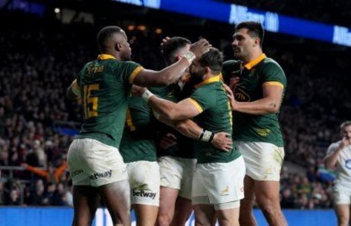 South Africa takes on England at Twickenham