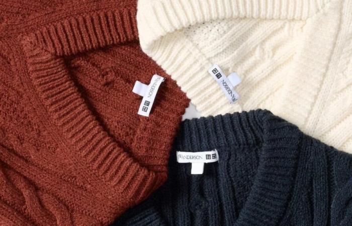 Uniqlo offers a knitted sweater for women at a reduced price but it may not last