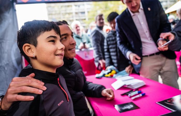 Axel Witsel on the occasion of the inauguration of the Belgian Red Court in Liège: “Yes, I am still available for the Red Devils”