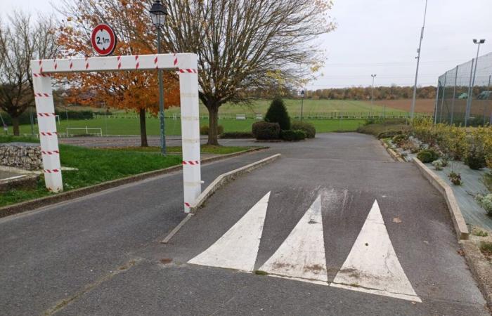 The biggest speed bump in France destroyed, another behemoth stands out in the Oise