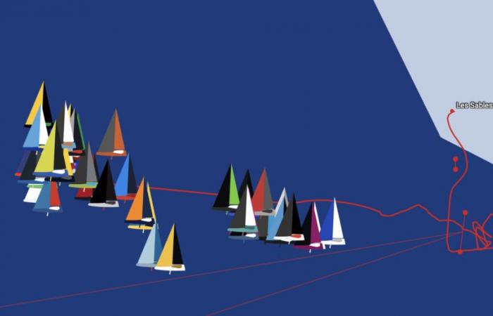 Les Sables-d’Olonne Vendée Globe. RANKING of Skippers as of Sat Nov 16, 2024 at 3:00 p.m.