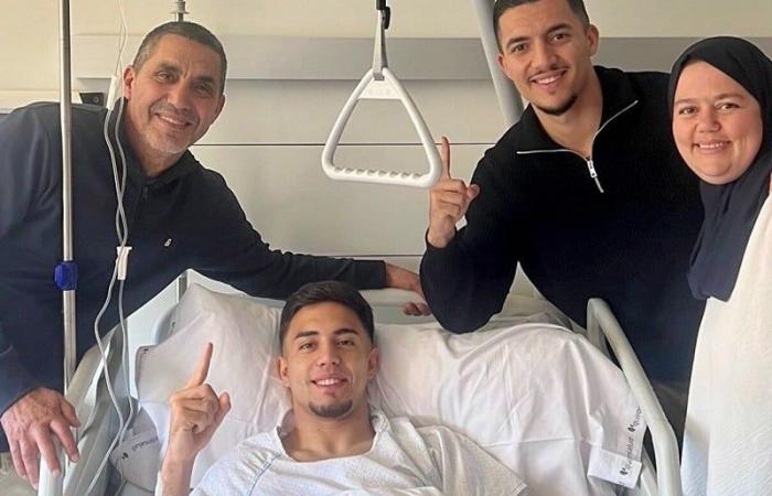 Successful operation for Ilias Akhomach