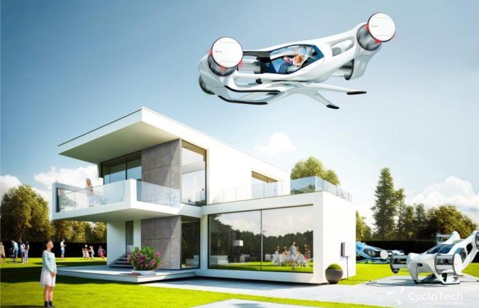 The BlackBird, a new flying “car” ready to take off