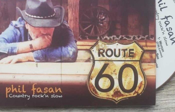 Montauban. Phil Fasan presents his twelfth album, “Route 60”