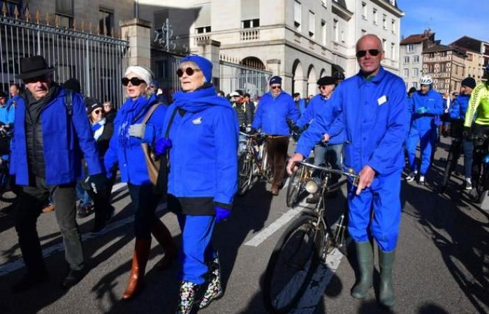 In Limoges, a “blue march” in tribute to an emblematic cyclist who was hit by a car