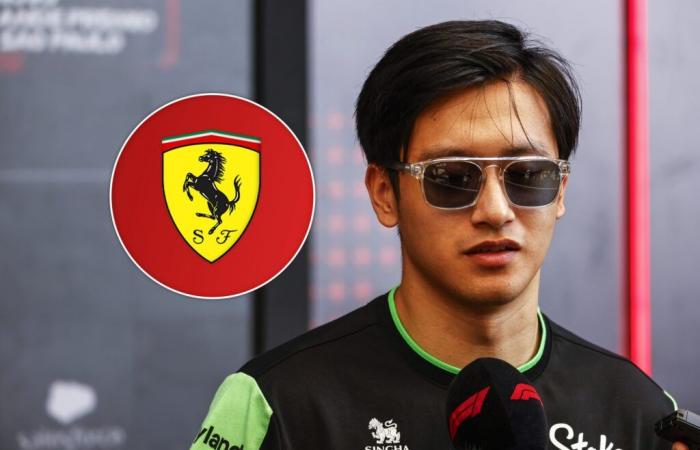 Guanyu Zhou could join Ferrari in 2025