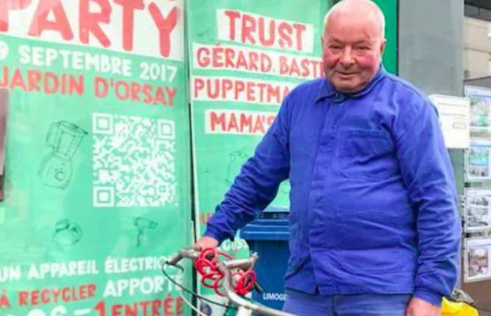 tribute to Jean-Marc Chatard, the cyclist killed by a driver in Limoges