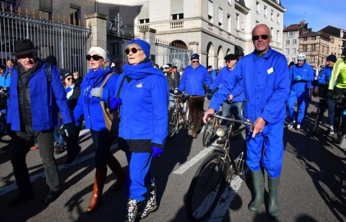 In Limoges, a “blue march” in tribute to an emblematic cyclist who was hit by a car