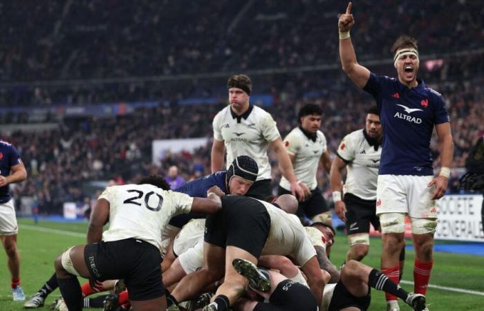 Rugby: the French XV offers a 3rd success in a row against the All Blacks